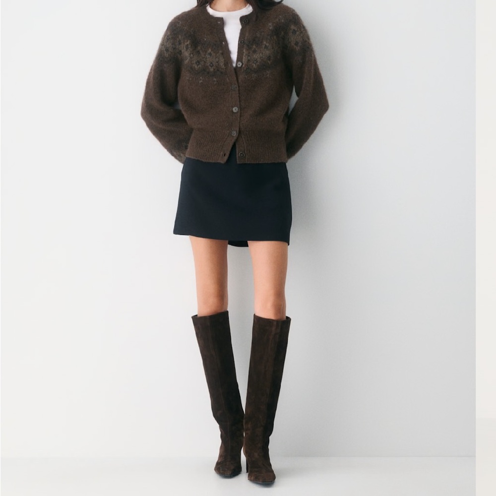 Aritzia Wilfred Black Mini Skirt